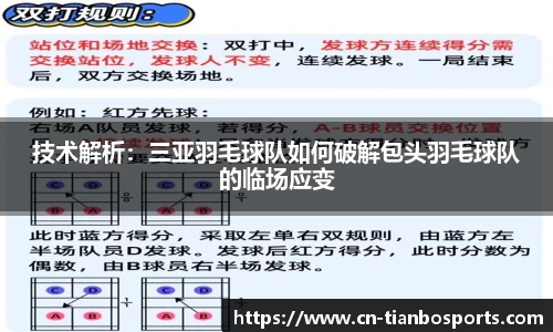 技术解析：三亚羽毛球队如何破解包头羽毛球队的临场应变